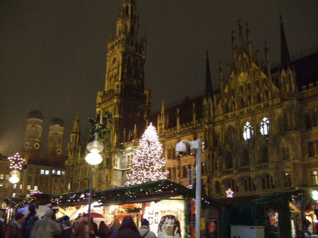 ミュンヘン・マリエン広場のクリスマスマーケット