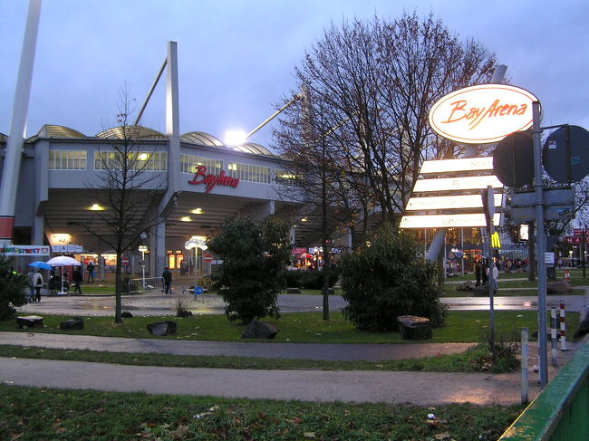 とうとうBayer 04 Leverkusenの本拠地、BayArenaでの試合観戦です！
