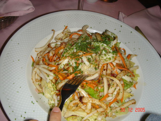 カラマリと野菜のソティ（いか）