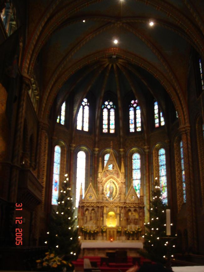 マーチャーシュ教会内