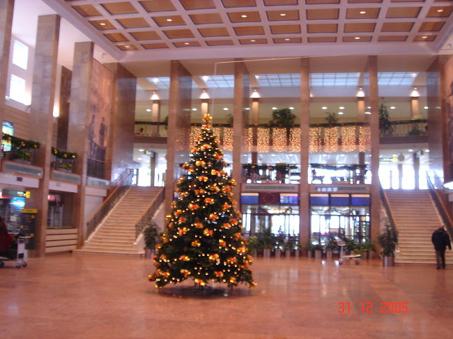 ブダペスト空港内