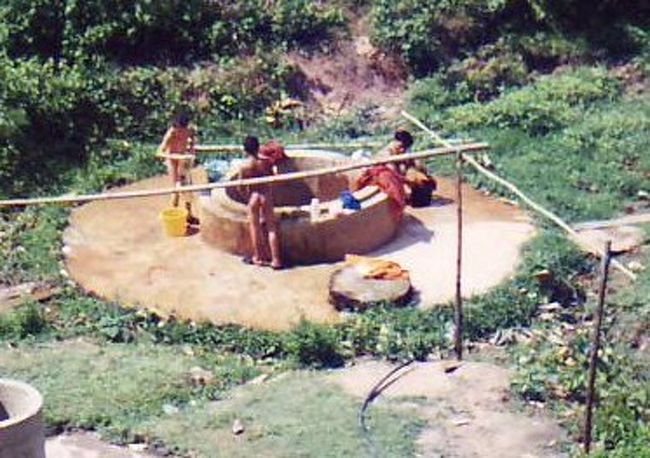 ミャンマーの村々