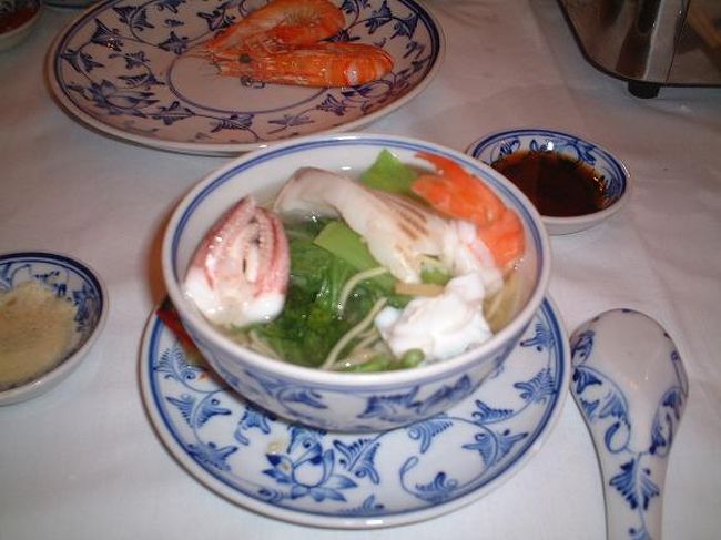 海鮮のフォー。さっぱりしてておいしい！