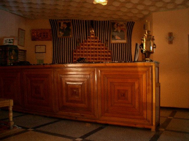 ホテルのフロント！