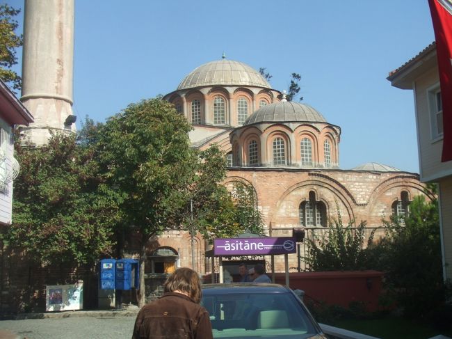 アヤソフィアではなく、カーリエ博物館<br />