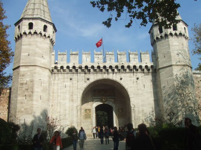 オスマン時代に入って、トプカプ宮殿！