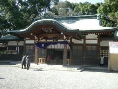 「上知我麻神社」
（下知我麻神社は熱田神宮の敷地の北西にあります。一度、境内から外にでなくては行けません。）