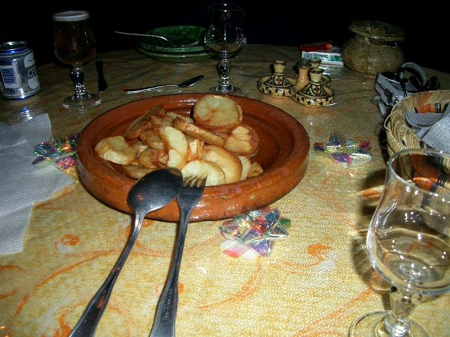 このポテト、カリッとしていてかなり美味しかった。