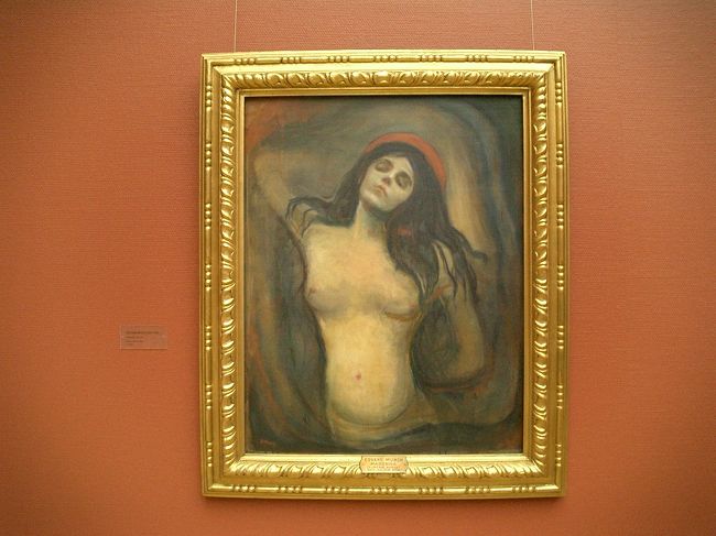 ムンク作「マドンナ」1894年