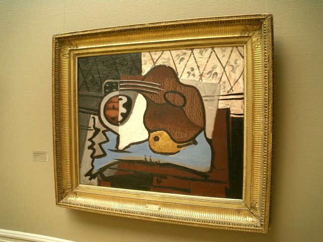 ここはムンクの絵画だけでなく<br />ピカソも展示してある