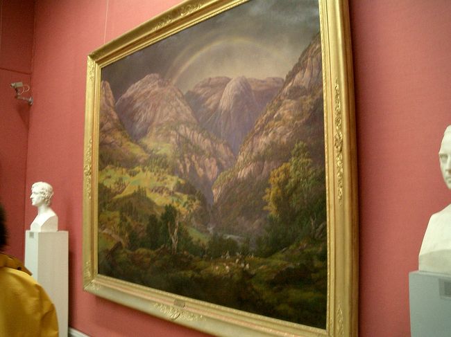 ノルウェイの風景（フィヨルド）を描いた作品。<br />フィヨルドクルーズのあと、スタルハイムホテルから同じ風景を見ることが出来た｡