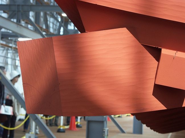 細かい木組みも、