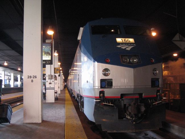 アムトラック大陸横断の旅1（ニューヨークー～シカゴ）』ニューヨーク