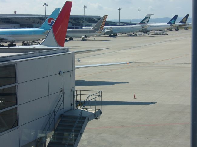 1日目<br />セントレアからタイ国際航空（写真に載ってないけど）に乗ってバンコク経由でいざミャンマーの首都ヤンゴンへ！所要時間は乗り換え時間いれて約10時間。