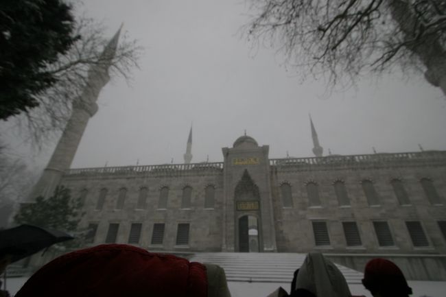 ９日目−イスタンブール−ブルーモスク外観