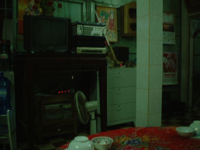 Namさんちは富裕層。<br />テレビもあります。<br />