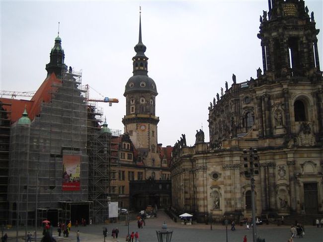 旧市街の中心部。<br />