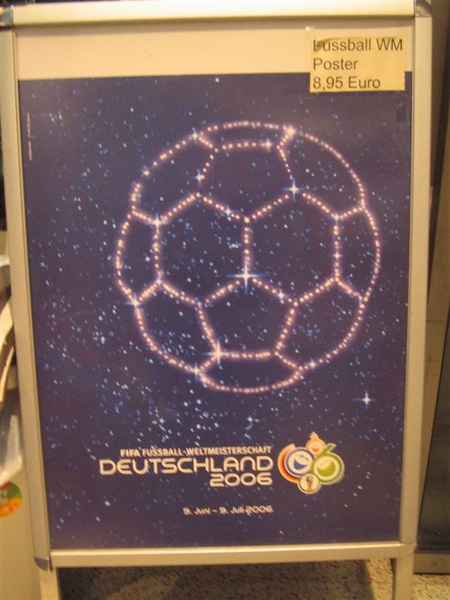 ワールドカップの告知。