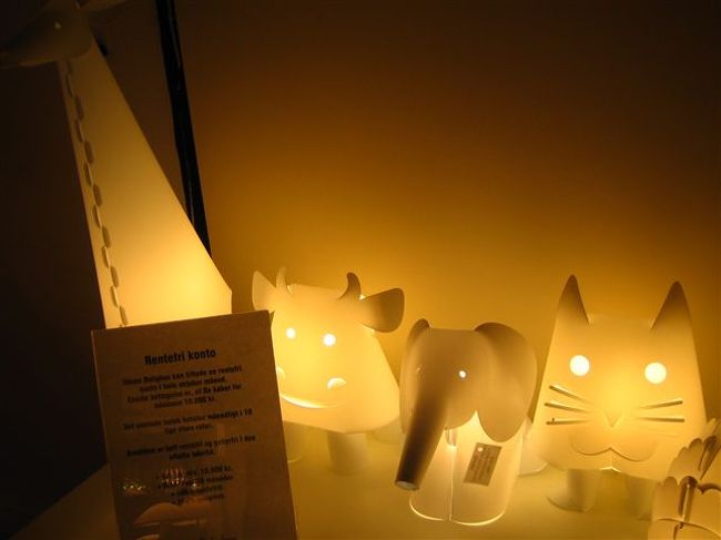 イルムス内の照明フロアー２<br />か、かわいい･･･