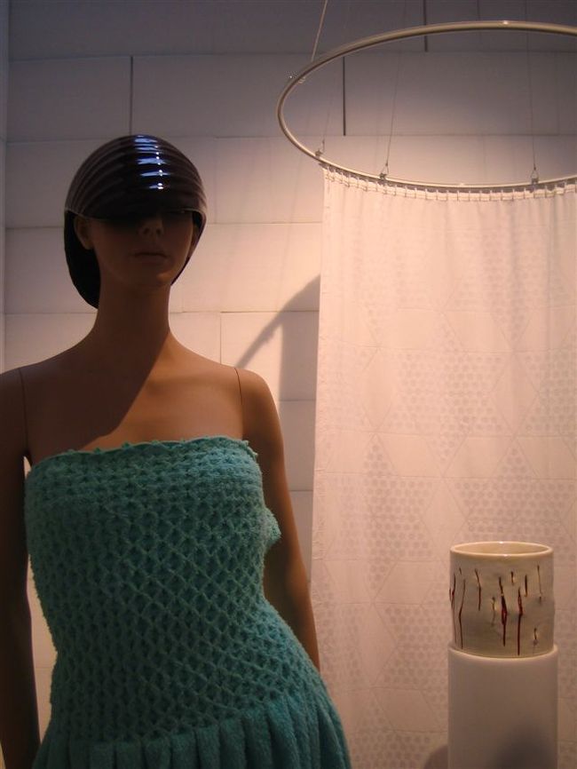 所変わって、デンマークデザインセンターにあった、<br />『未来のバスルーム』という展示品。<br />･･･ああ、こんなバスルームに憧れます。。。