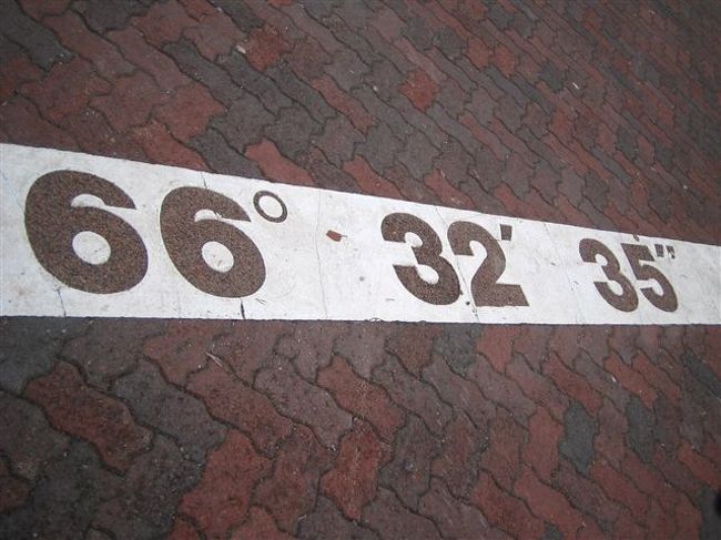 緯度が記載されています。