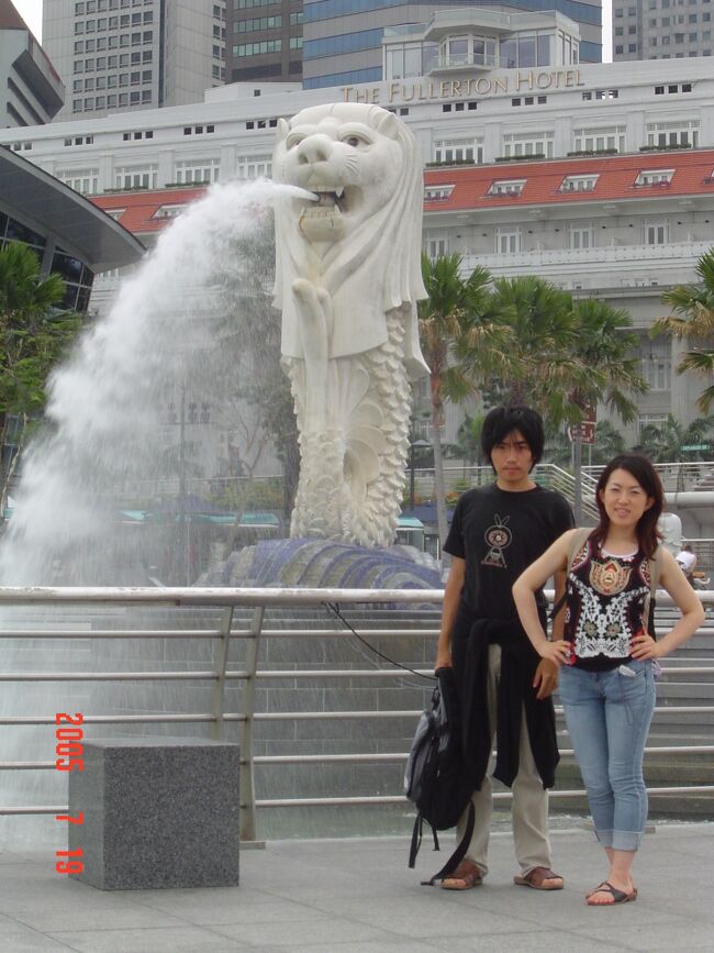 観光らしく撮影（あんまりまともな写真がないもんなぁ）