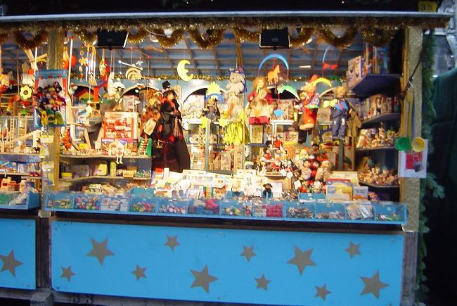 空港のクリスマスディスプレイ