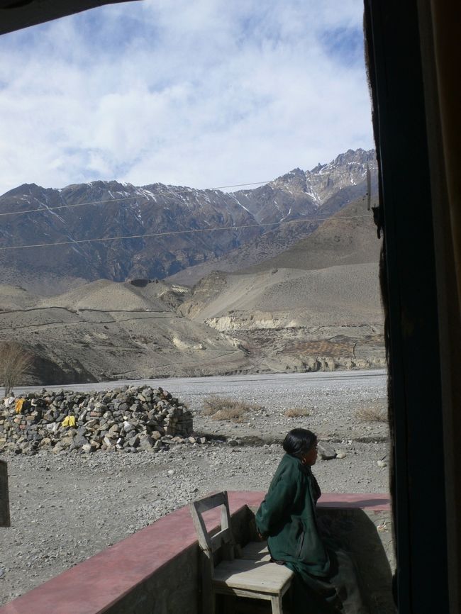 おしゃべりに来たご近所さん。