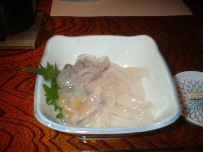 活イカソーメン