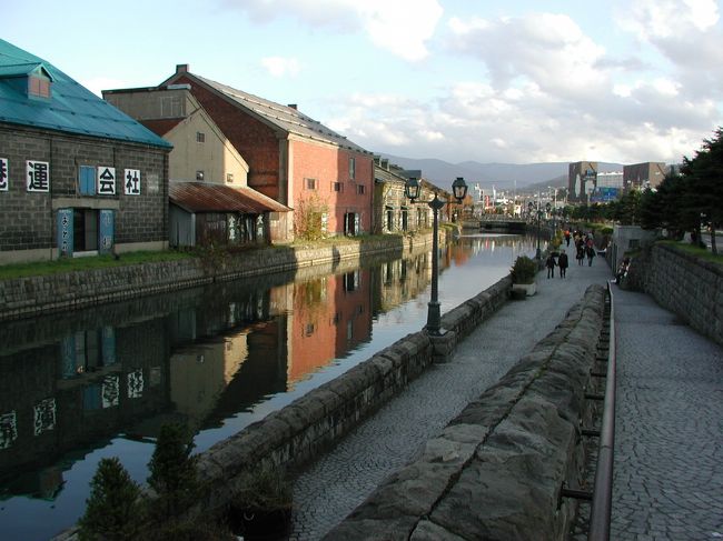 ２泊３日の強行軍です．<br />ビワハヤヒデ号に早く会いたい気持ちを抑え，先ずは小樽観光．<br />ここはあの有名な運河です．