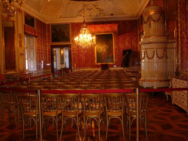 レジデンツの内部。<br />豪華です。