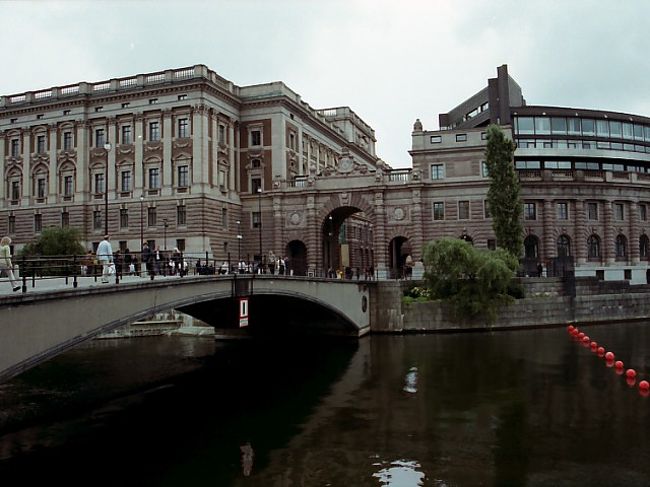 ストックホルム、街の様子。