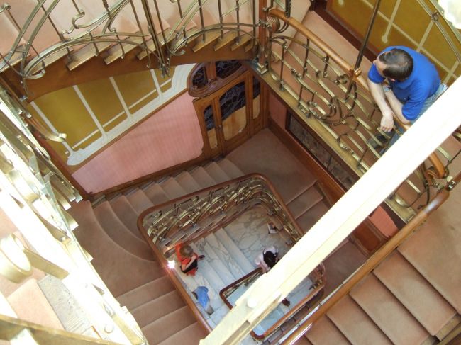 オルタ邸内部です。ちなみに、邸内は写真撮影禁止です…