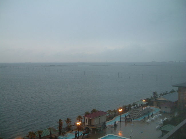 同じくﾎﾃﾙの部屋から