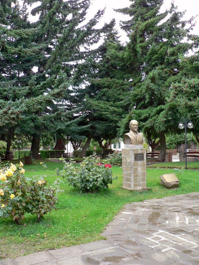 エル・カラファテの氷河国立公園事務所の光景。<br />