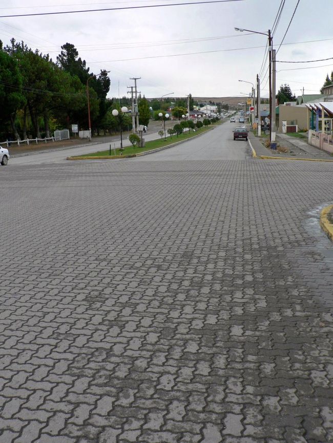 エル・カラファテの街並み。<br />