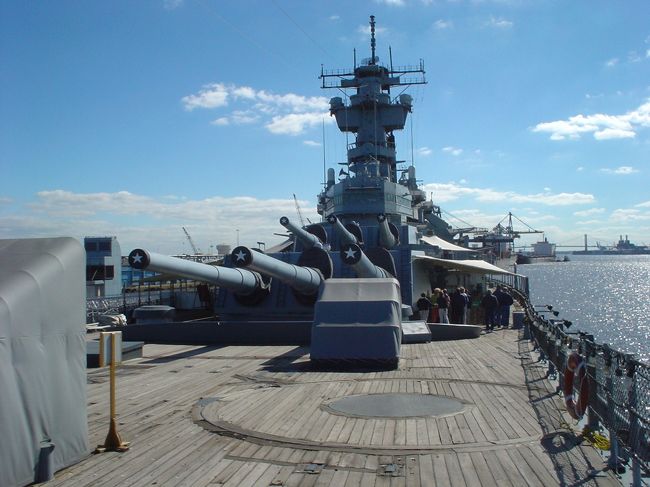 超精密ミサイル戦艦(NEW.JERSEY)実存艦 立と