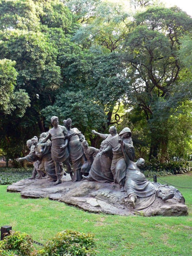 カルロス・タイス植物園の光景。<br />