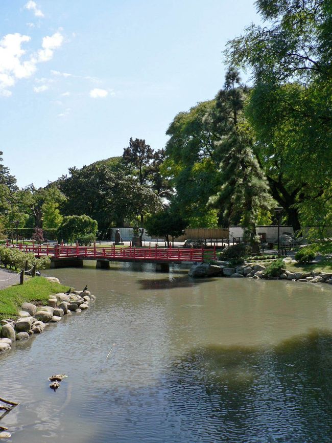 日本庭園の光景。<br />