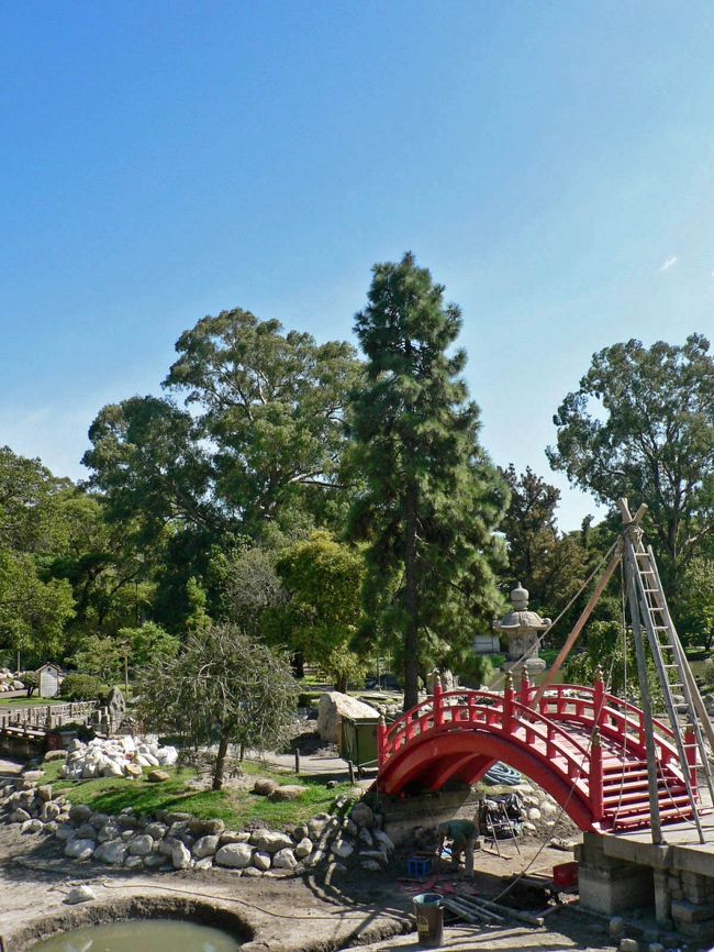 日本庭園の光景。<br />