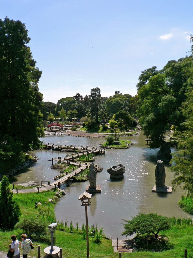 日本庭園の光景。<br />