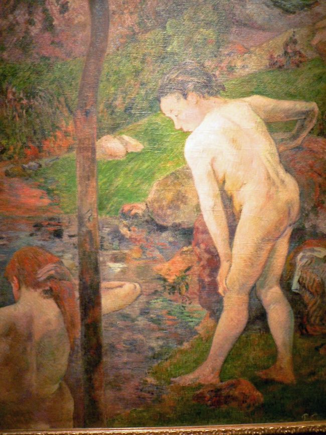 ゴーギャンの作品。<br />