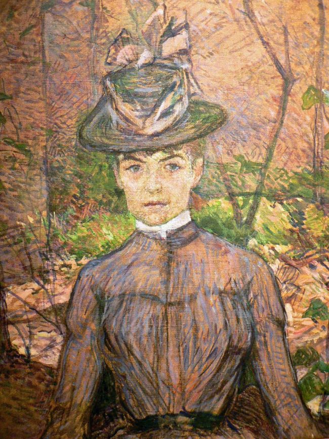 ロートレックの作品。<br />