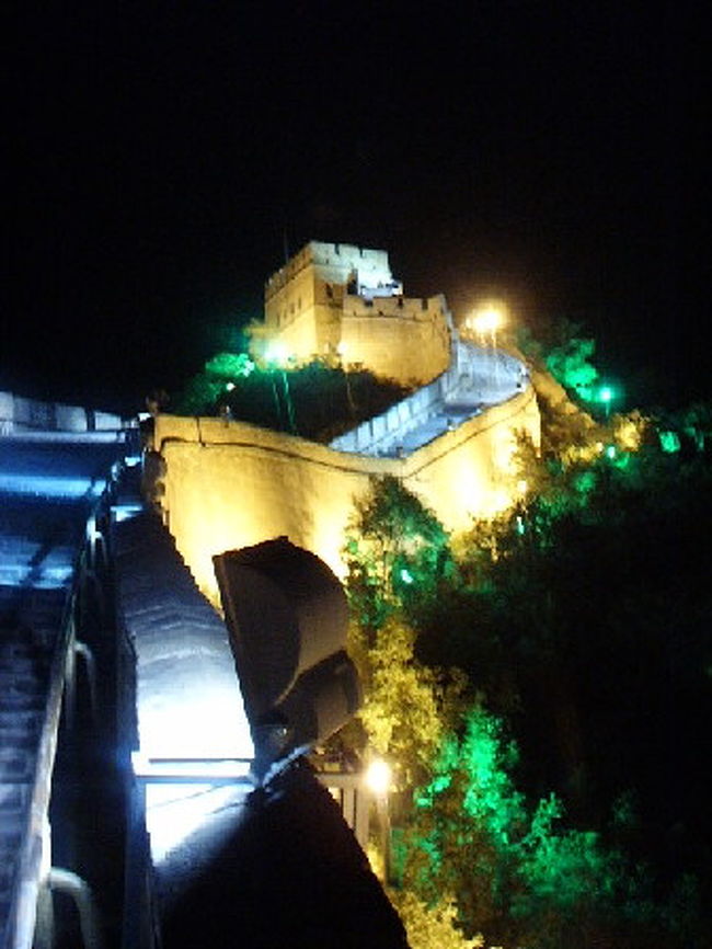 ライトアップが始まる。