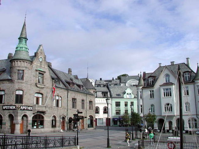 オーレスンの街です。