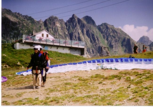 準備完了！<br />テイクオフを目前にしてワクワクするひと時です。