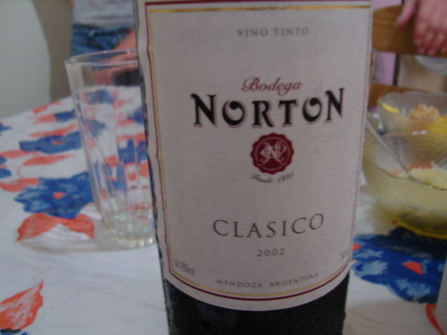 ランチのワイン