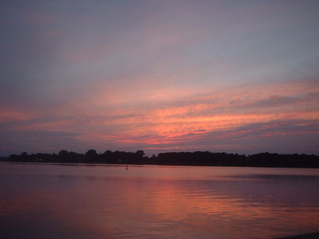 夕焼けはいつ見てもいい。