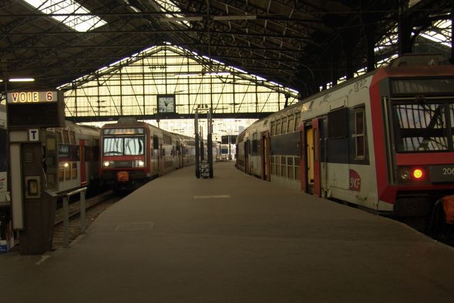 サン・ラザール駅です<br />モネの絵のモデルを見たくて