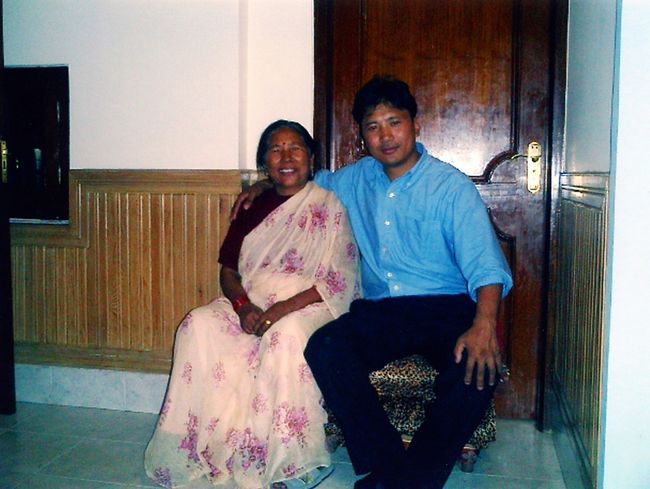 さんとお母さん。